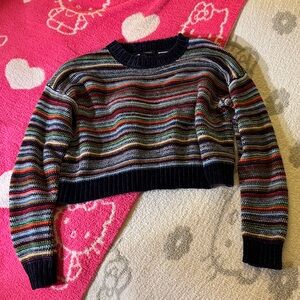 Forever 21 Colorful Striped Sweater